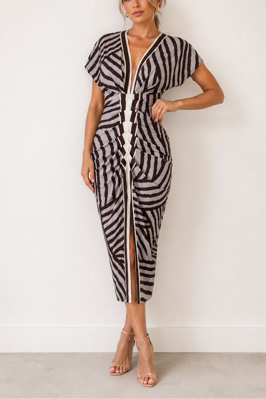 ANNA MIDI DRESS