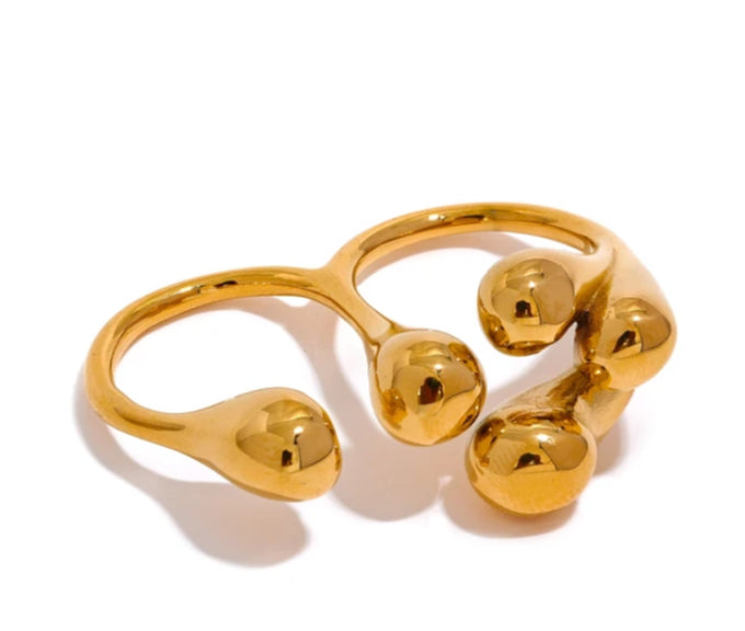 Individualistic Gold Ring