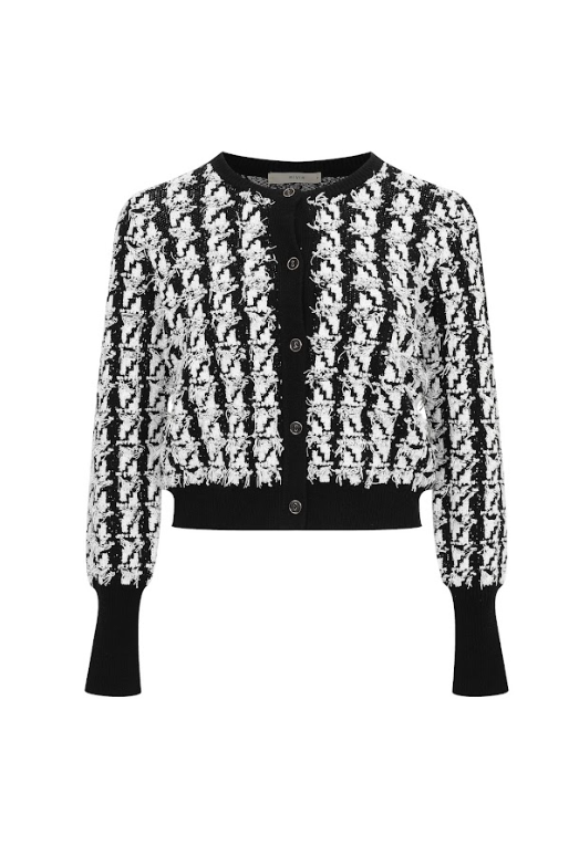 Houndstooth Cardigan