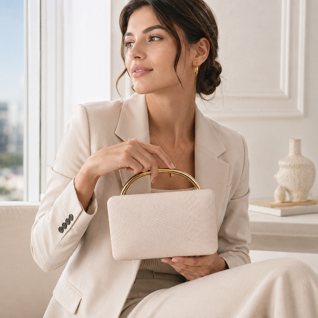 IVORY LUXE BAG