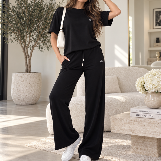 Inspo short sleeve pant set