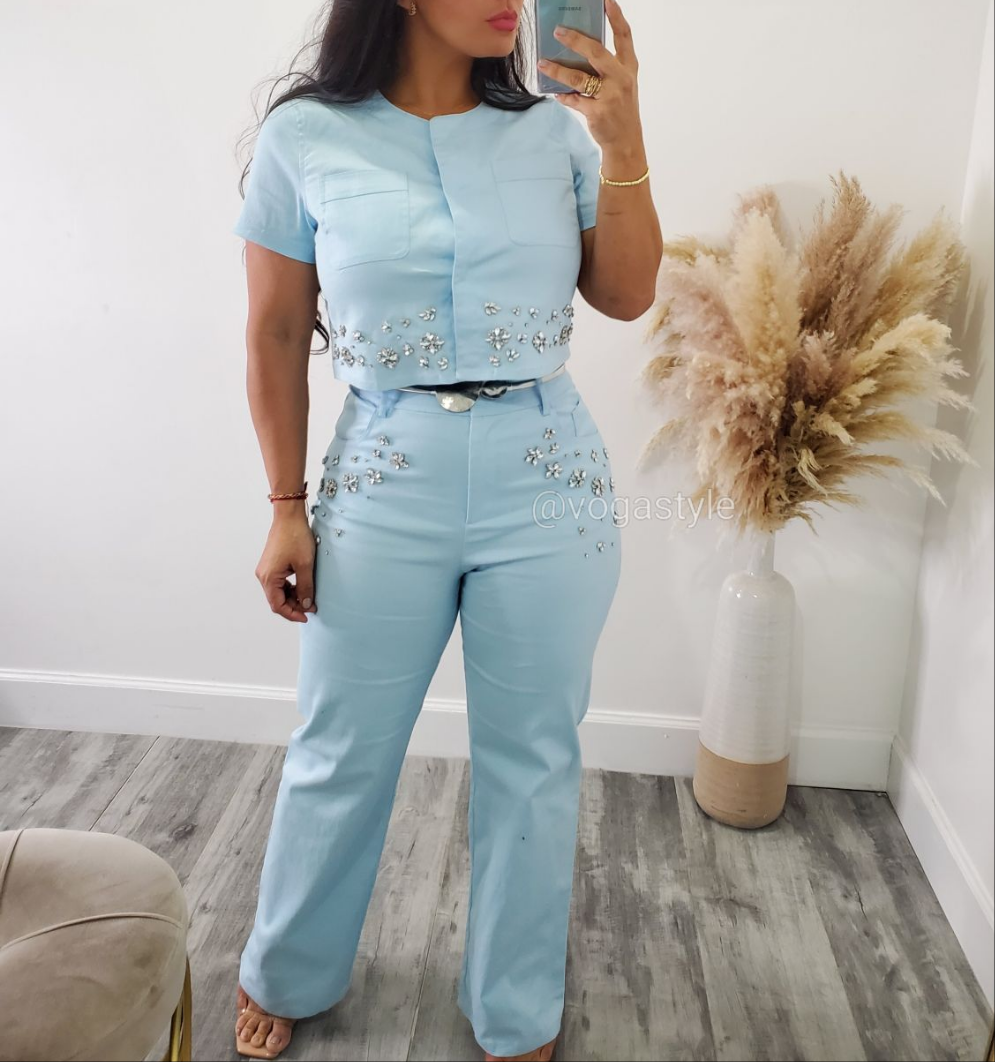 OLIVIA PANT SET