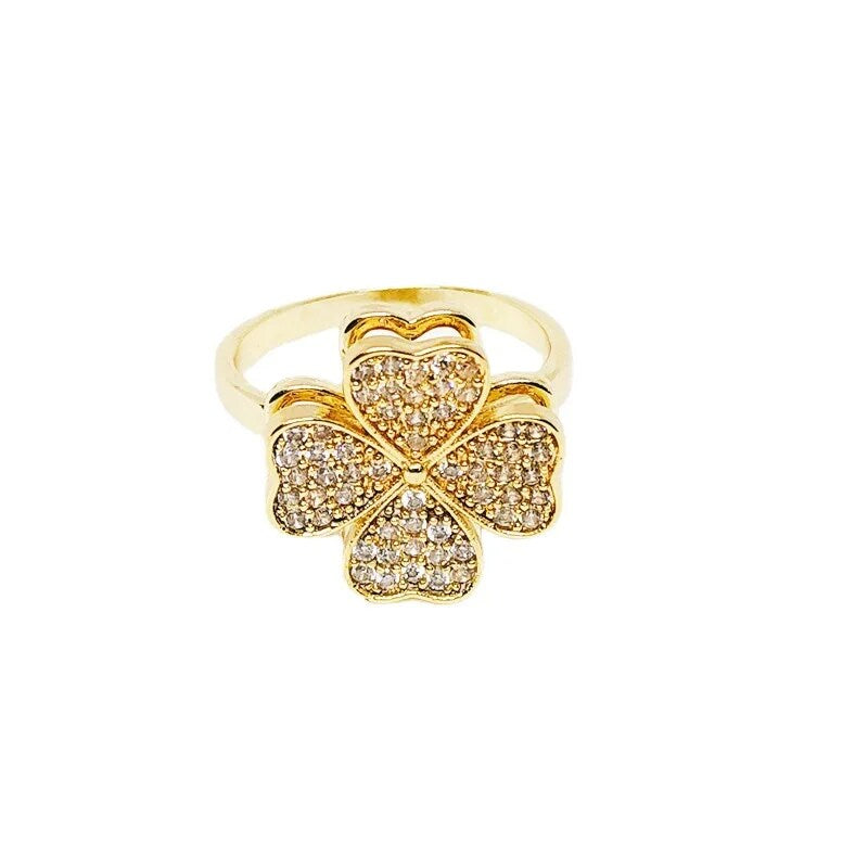 SPINNER FLOWER RING