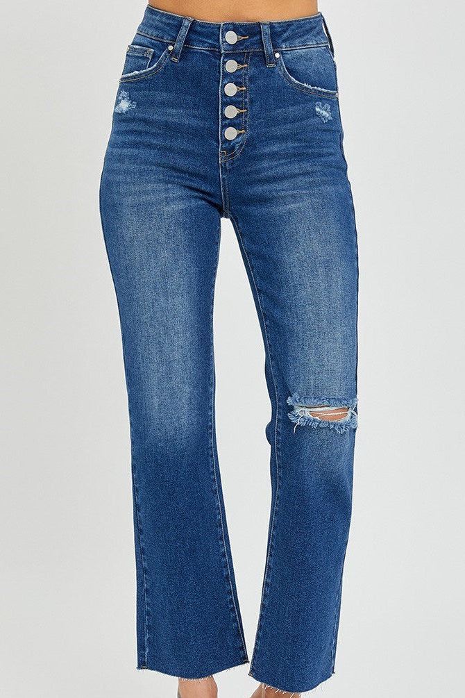 HIGH RISE JEANS