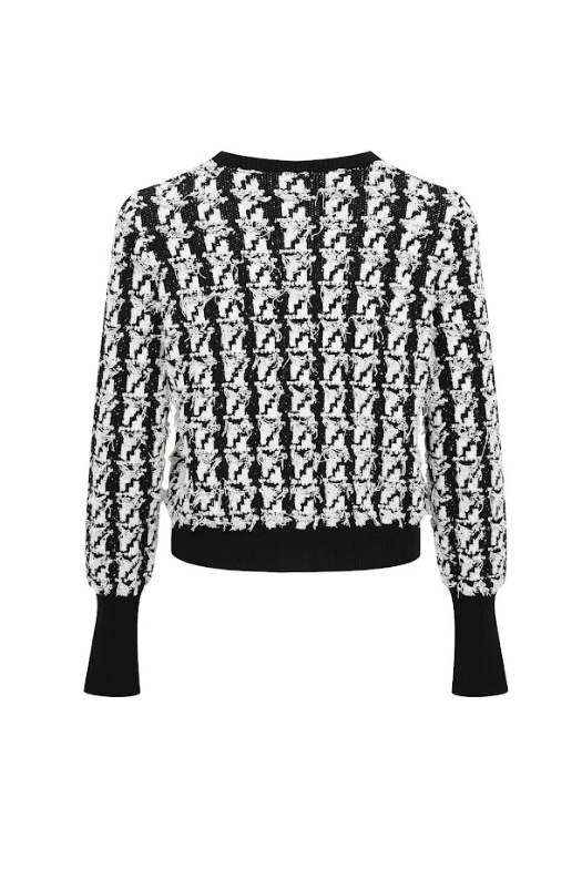 Houndstooth Cardigan
