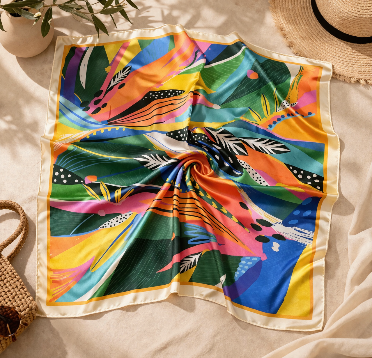 DETAIL PRINT SCARF