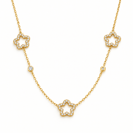 FLOWERS NECKLACE
