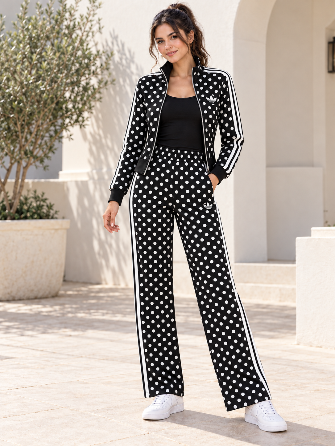 POLKA INSPO PANT SET